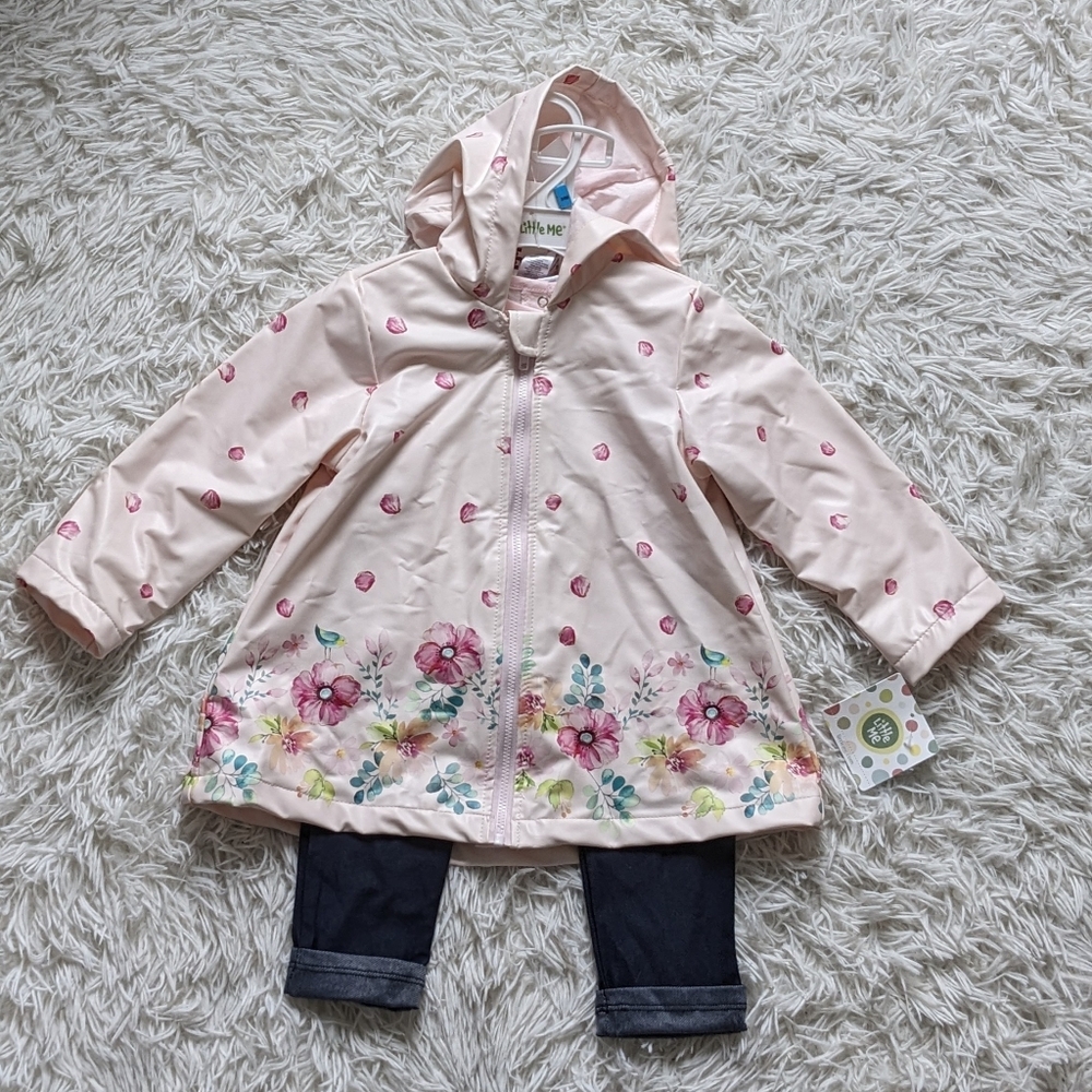 Floral Toddler Set - Pink 24 months